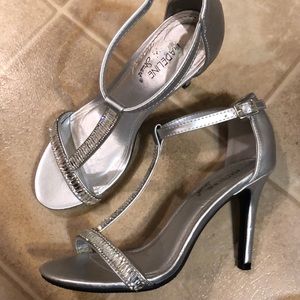 Silver heels